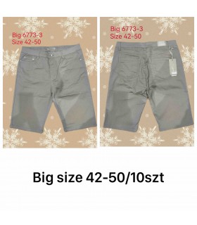 Spodenki damskie jeansowe, Duze rozmiary 1305N146 (42-50, 10)