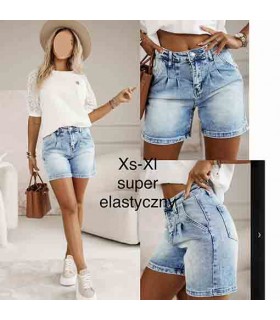 Szorty damskie jeansowe 1505N003 (XS-XL, 12)
