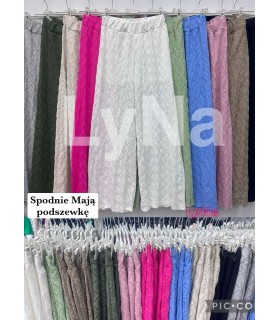 Spodnie damskie. Made in Italy 1605T013 (Standard, 4)