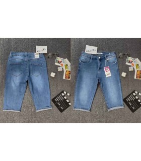 Spodenki damskie jeansowe - Duże rozmiary 1605V146 (30-42, 10)