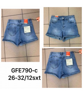 Szorty damskie jeansowe 1705T074 (26-32, 12)