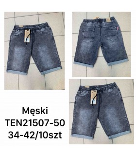Spodenki męskie jeansowe 1705T079 (34-42, 10)