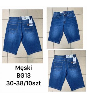 Spodenki męskie jeansowe 1705T085 (30-38, 10)