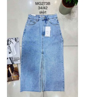 Spódnica damska jeansowa 1705V043 (34-42, 10)