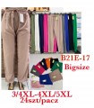 Spodnie damskie - Duże rozmiary 1705T144 (3XL-5XL, 24)