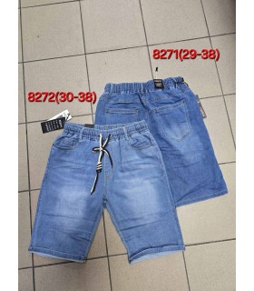Spodenki męskie jeansowe 2205T077 (30-38, 10)