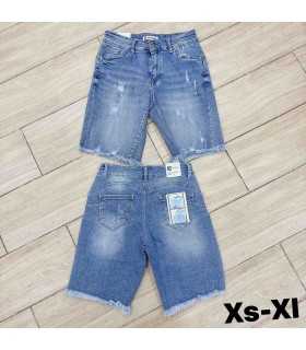 Szorty damskie jeansowe, 2205T141 (XS-XL, 10)