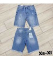 Szorty damskie jeansowe, 2205T141 (XS-XL, 10)