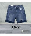 Szorty damskie jeansowe, 2205T142 (XS-XL, 10)