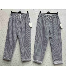 Spodnie damskie, Duże rozmiary. Made in Italy 0206N021 (2XL-6XL, 5)