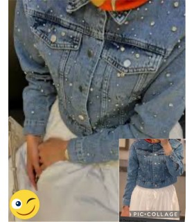 Kurtka damska jeansowa 0506N074 (S/M/L, 6)