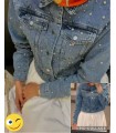 Kurtka damska jeansowa 0506N074 (S/M/L, 6)
