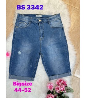 Spodenki damskie jeansowe - Duże rozmiary 0506V020 (44-52, 10)