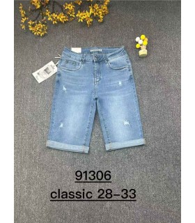 Spodenki damskie jeansowe 0806V004 (28-33, 10)