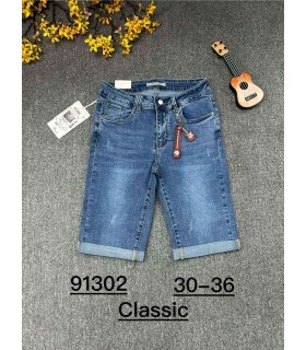 Spodenki damskie jeansowe 0806V005 (30-36, 10)