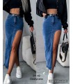Spódnica damska jeansowa 1606V171 (34-42, 10)