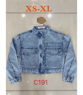 Kurtka damska jeansowa 2106V097 (XS-XL, 10)