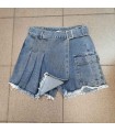 Spódnica - szorty damska jeansowa 2206V051 (S-M-L, 6)
