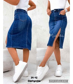 Spódnica damska jeansowa 2306V278 (34-42, 10)