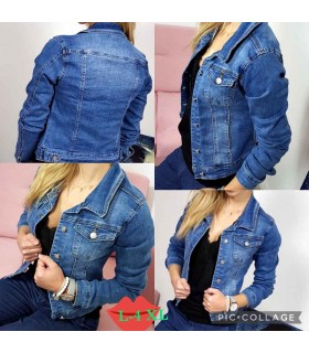 Kurtka damska jeansowa - Duże rozmiary 2306V296 (L-4XL, 12)