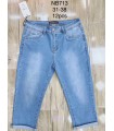 Rybaczki damskie jeansowe 2506V027 (31-38, 12)