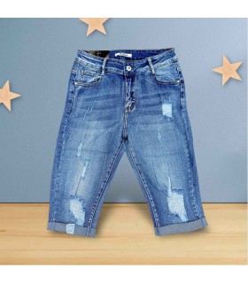 Szorty damskie jeansowe, Duże rozmiary 2606N031 (29-36, 12)