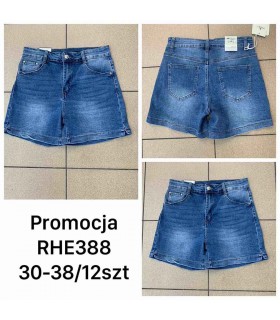 Szorty damskie jeansowe 0307V035 (30-38, 12)
