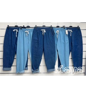 Spodnie damskie. Made in Italy 0407N033 (Standard, 4)