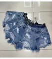 Szorty damskie jeansowe. Made in Italy 0407N131 (XS-L, 4)