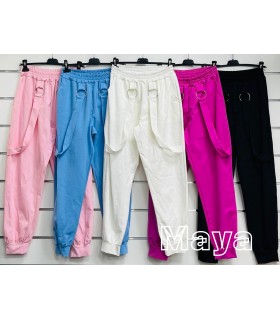 Spodnie damskie. Made in Italy 0407N236 (Standard, 4)