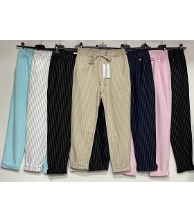 Spodnie damskie. Made in Italy 0907N127 (S-2XL, 5)
