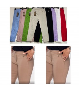 Spodnie damskie. Made in Italy 0907N132 (S-2XL, 5)