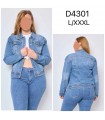 Kurtka damska jeansowa - Duże rozmiary 1007V020 (L-3XL, 12)