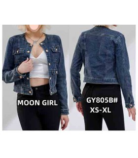 Kurtka damska jeansowa 1807N056 (XS-XL, 10)