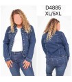 Kurtka jeansowa damska, Duże rozmiary 2007N238 (XL-5XL, 5)
