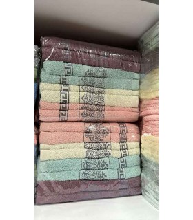Bawełna ręczniki 2407V148 (70x140cm, 8)