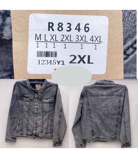 Kurtka jeansowa damska - Duże rozmiary 2407V185 (M-4XL, 6)