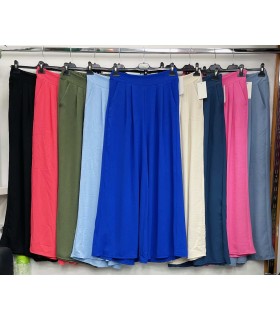 Spodnie damskie, Duże rozmiary. Made in Italy 2407N218 (Standard, 4)