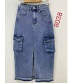 Spódnica damska jeansowa 2507V050 (XS-XL, 12)