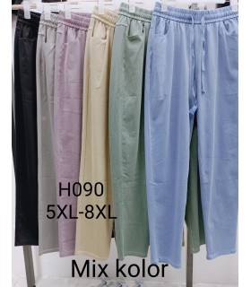 Spodnie damskie, Duże rozmiary 2507N135 (5XL-8XL, 12)