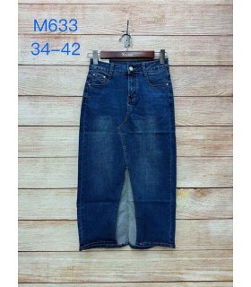 Spódnica damska jeansowa 2607V019 (34-42, 10)