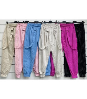 Spodnie damskie. Made in Italy 2707N225 (Standard, 4)